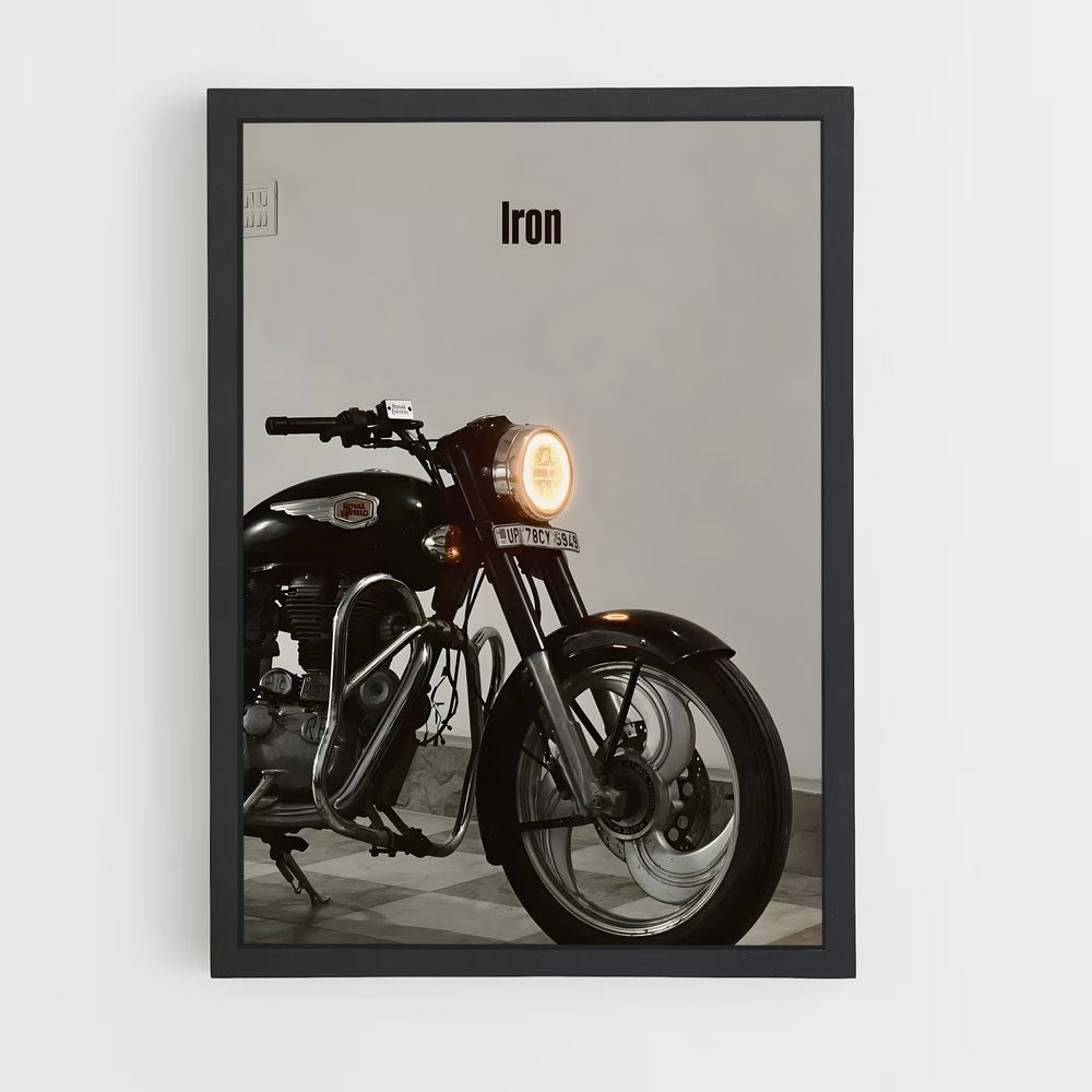 Poster Bullet élégant – affiche Royal Enfield (vue 2)